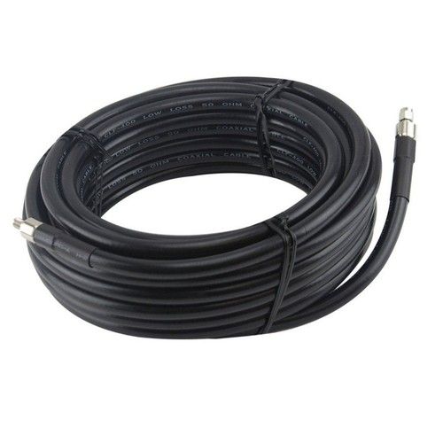 SMA Male to SMA Female Extension Cable 20 Metre Lead Low Loss HDF400 WiFi