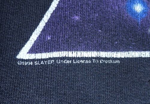 Vintage 1990s SLAYER Divine Intervention Long Sleeve Sweatshirt Top Rare — image 3
