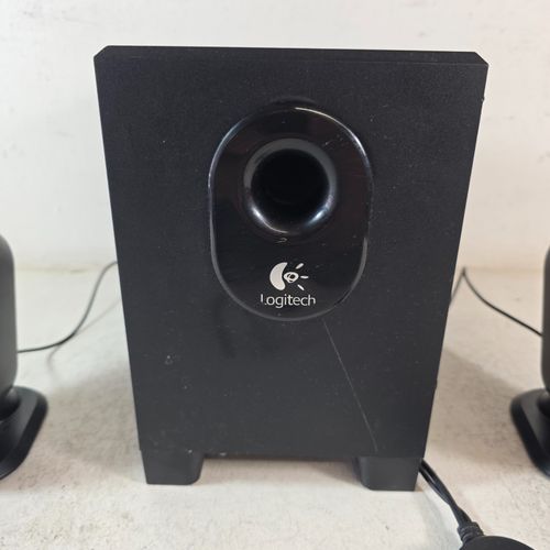 Logitech 2.1 PC Speaker System X-210 S-0191B Subwoofer Wired Remote Tested — image 6