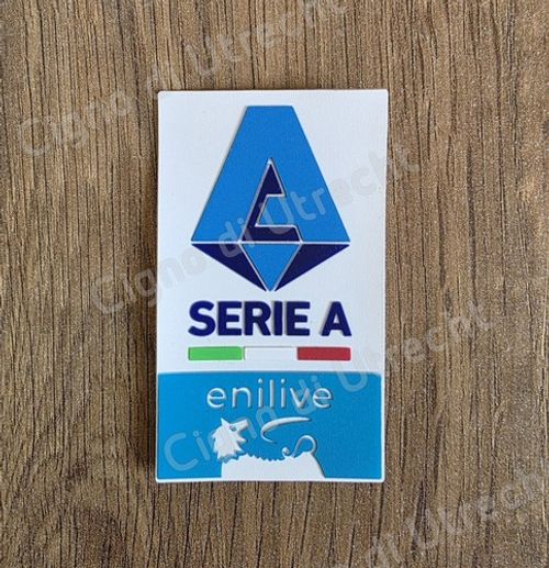 Serie A 2024-2026 Silicone Sleeve Patch Badge Player Size Italy Heat Transfer