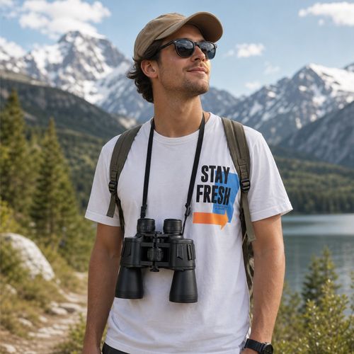 20x50 Military Binoculars Powerful Long Range BAK4 HD Telescope Hunting — image 10