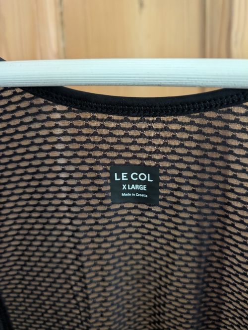 Le Col Sport Bib Shorts II Men's XL Black Padded Stretch Cycling Bib Shorts — image 4