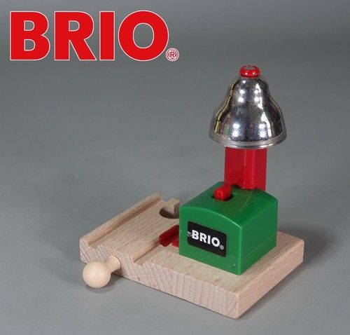 BRIO 33754 MAGNETIC BELL SIGNAL for Thomas and Friends Wooden Railway Train Set