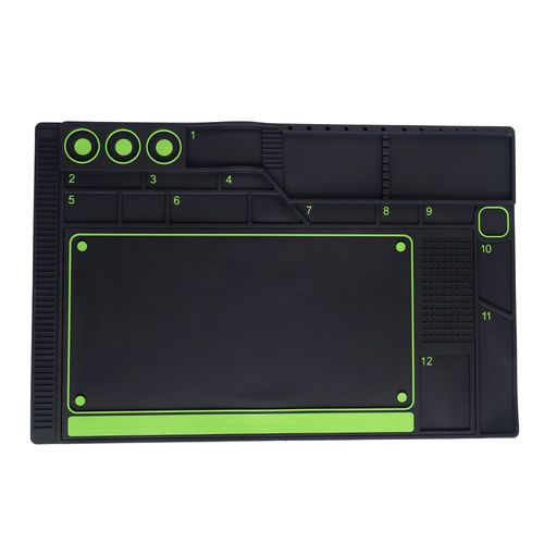 Fly Tying Mat & Storage Station, Magnetic Workspace with Tool Organizer — image 14