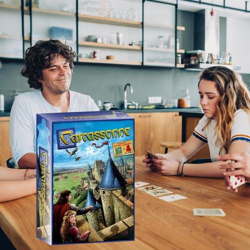 Carcassonne Board Game Paper Material 35-45 Min Play Time Fun Family Game — image 7