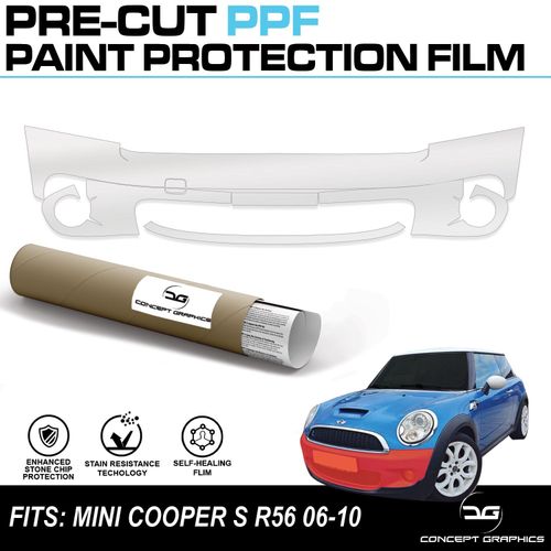 Bumper Stone Chip Guard Paint Protection film PPF for Mini Cooper S R56 06-10 — image 1