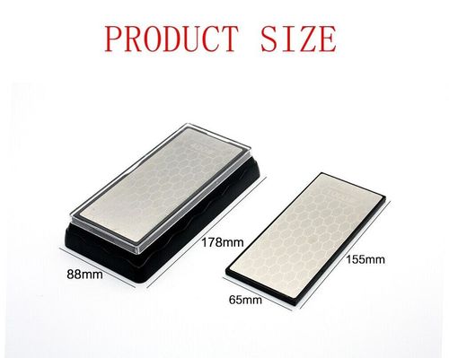 CLEARANCE DOUBLE SIDED DIAMOND SHARPENING STONE 400#1000# Whetstone Chisel Blade — image 2