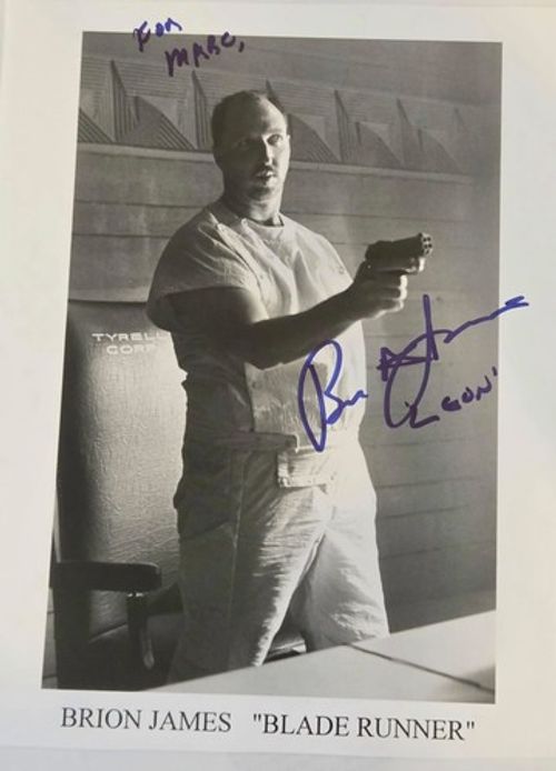 Brion James Signed Blade Runner Photo - Rare Authenticated