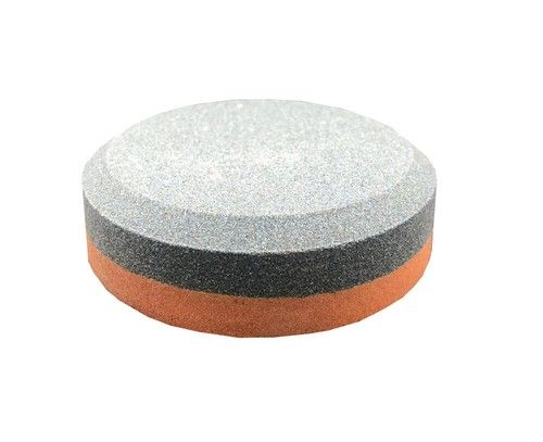 KNIFE RAZOR BLADES AXE MACHETE TOOL SHARPENING TWO SIDED WHETSTONE PUCK STONE