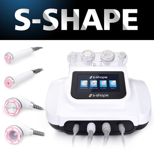 S-SHAPE 4 in 1 30K RF Cavitation 3.0 Machine Body Massage Skin Facial Care UK — image 1