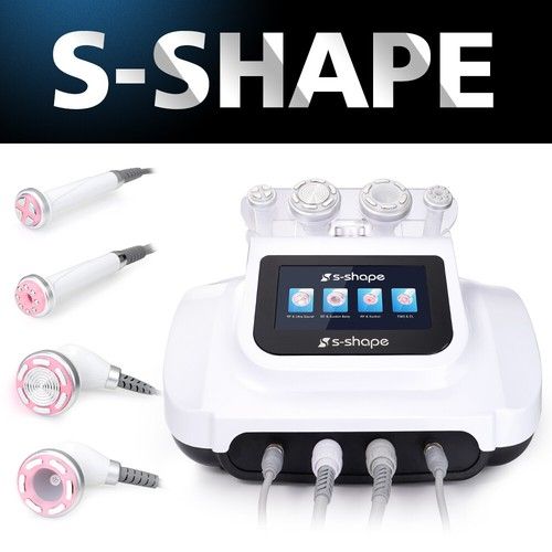 S-SHAPE 4 in 1 30K RF Cavitation 3.0 Machine Body Massage Skin Facial Care UK