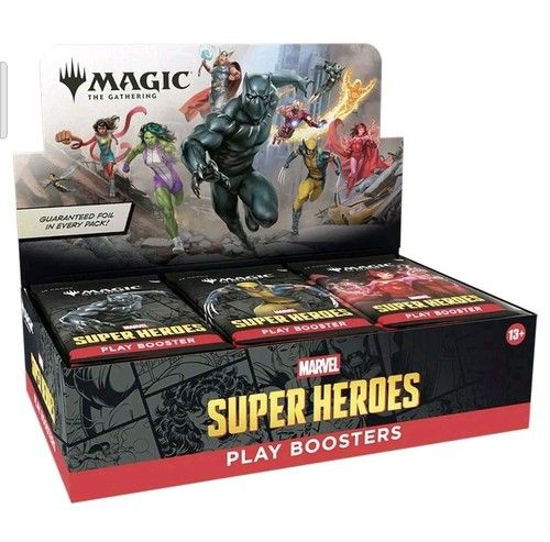 MTG Magic: The Gathering TCG - Marvel Super Heroes - Play Booster Box