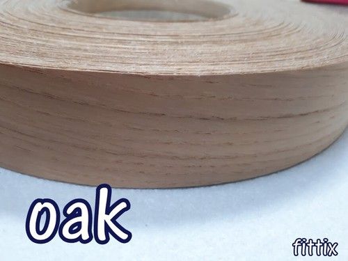 Iron on Edging Pre Glued Real Wood Veneer Edge Banding Tape  22mm 40mm 50mm
