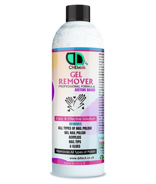 Gel Polish Remover Acetone UV LED GEL Soak Off Nail Polish Cleaner Manicure UK — image 1