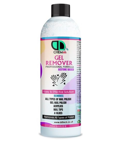 Gel Polish Remover Acetone UV LED GEL Soak Off Nail Polish Cleaner Manicure UK