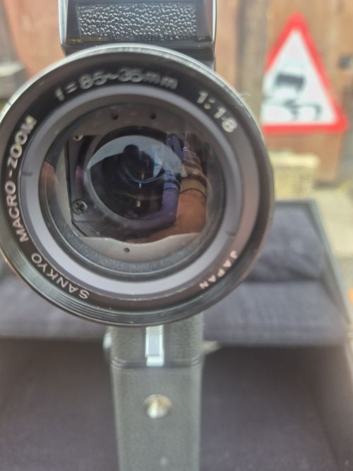 Sankyo MF-404 Super 8 Cine Film Camera Fully Working Unit Only With Case Y2K — image 8