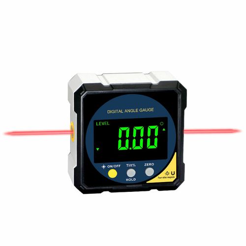 Digital Angle Finder with Electronic Laser - 4-side Strong Magnetic Angle Gauge — image 1