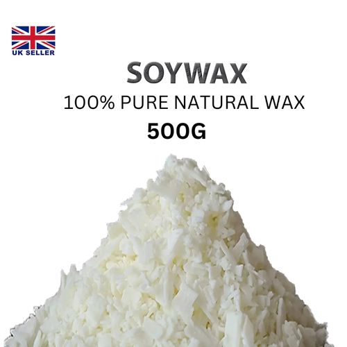1KG-50KG Soy Wax 100% Pure Candle Making Wax Natural Flakes Clean Burning Soya — image 1