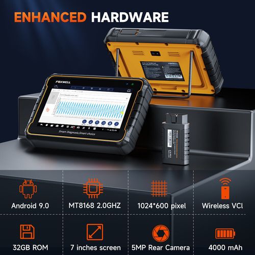 Foxwell Diagnostic Tool OBD2 Scanner All Systems DPF TPMS Injector Oil EPB ABS — image 8