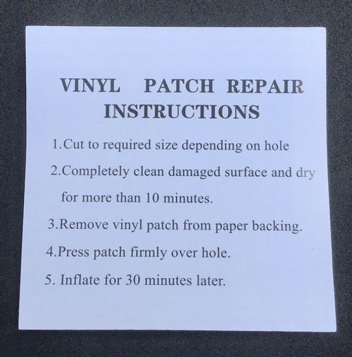 Inflatable Repair Kit Puncture For Paddling Pools Airbeds Awning Patches X 20