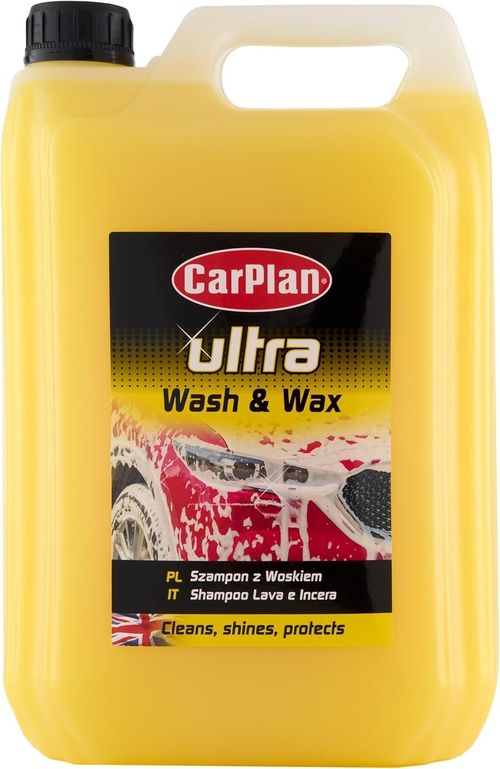 CarPlan POL102 Car Wash Shampoo and Wax Protective Layer 5L Ph Neutral 5 Litre D — image 1