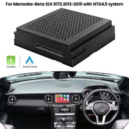 For Mercedes Benz SLK R172 2013-2015 with NTG4.5 Wireless CarPlay Android Auto
