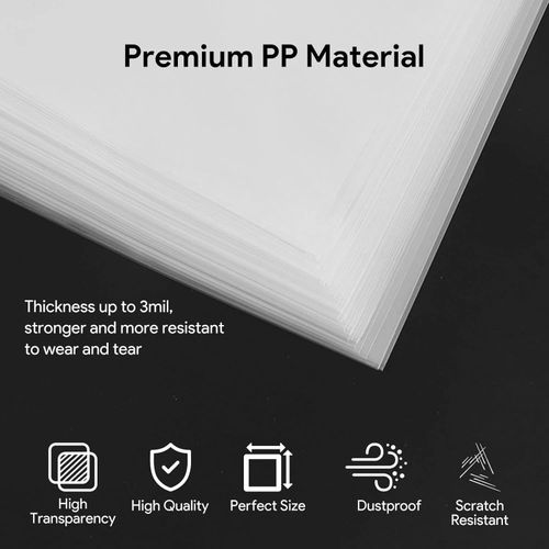 Vinyl Plastic Record Outer Sleeves 12 inch Extra Thick Album LP Cover Protectors — image 13