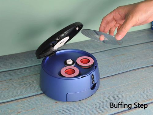 Disc Cleaning Refill Kit for Blu-Ray DVD CD Includes Cleaning and Buffing Pads — image 4