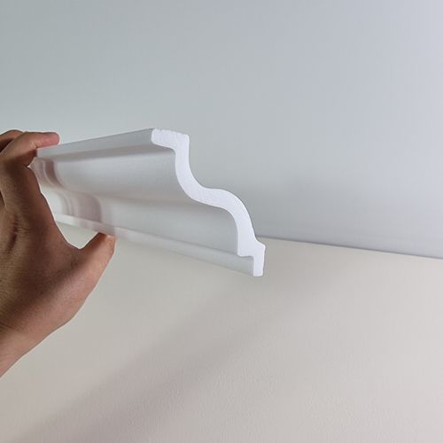 COVING Polystyrene SUPER SMOOTH CORNICE HL90 70x70mm 2M Ceiling Lightweight  XPS — image 8
