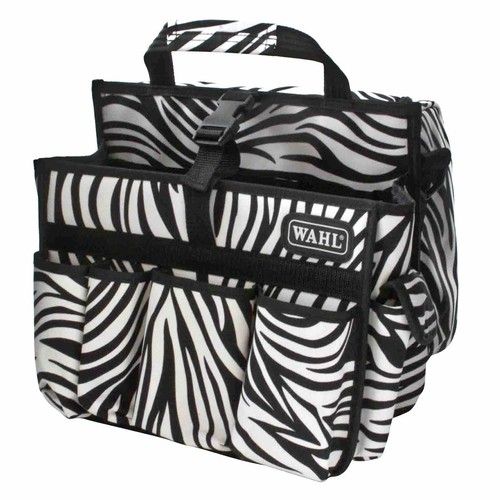 Wahl Tool Carry Bag Dog Grooming Hairdressing Case Zebra Print