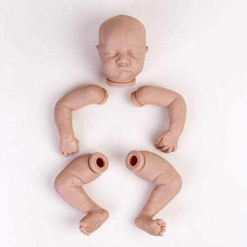 DIY Realistic Reborn Baby Doll Mold Kits Unpainted Vinyl Silicone Newborn Parts — image 4