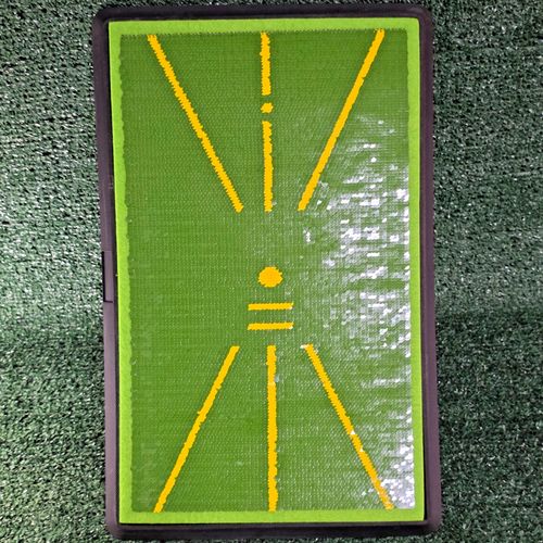 Golf Divot Board Swing Path Feedback Practice Training Mat Indoor/Outdoor — image 2