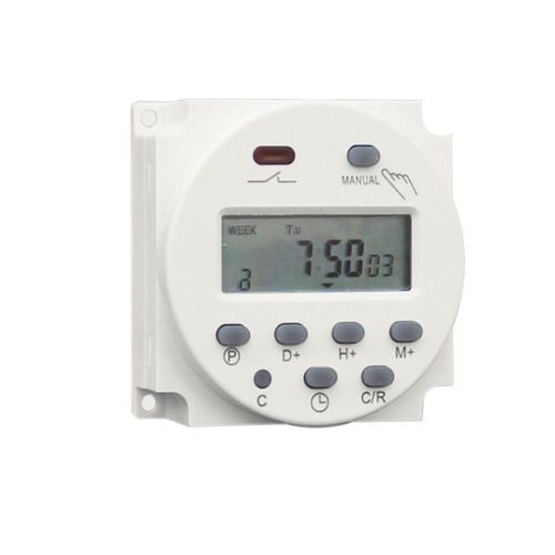Timer Switch DC 12V 16A LCD Digital Display Programmable Timer Switch Relay UK — image 3