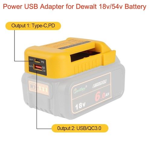 18V 5.0Ah 6.0Ah 9.0Ah Li-ion Battery for Dewalt DCB180 DCB182 DCB184 DCB200