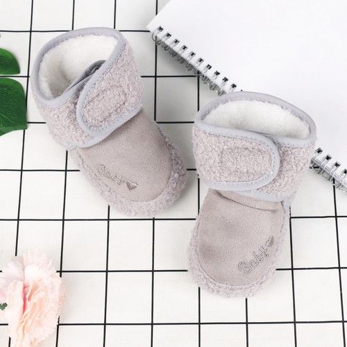 Infant Baby Boys Girls Toddler Anti-slip Warm Slippers Socks Crib Shoes Boots