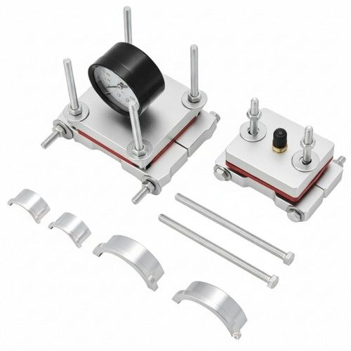 Exhaust Pipe Repair Tool with Dial Gauge Compatible for Workshop, Mechanics