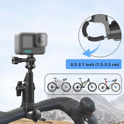 Anti-scratch Mountain Bike Handlebar Mount For Insta360 X4/X3 For Gopro For DJI — image 14