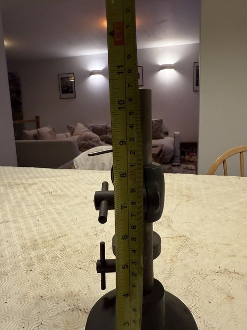 Comparator Stand / Mercer Dial Indicator - Adjustable Bed 10" O/A Height - DTI — image 6