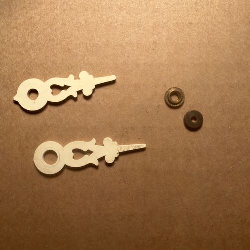 Vintage  Germany Cuckoo Clock Hands Part lot 3L — image 2