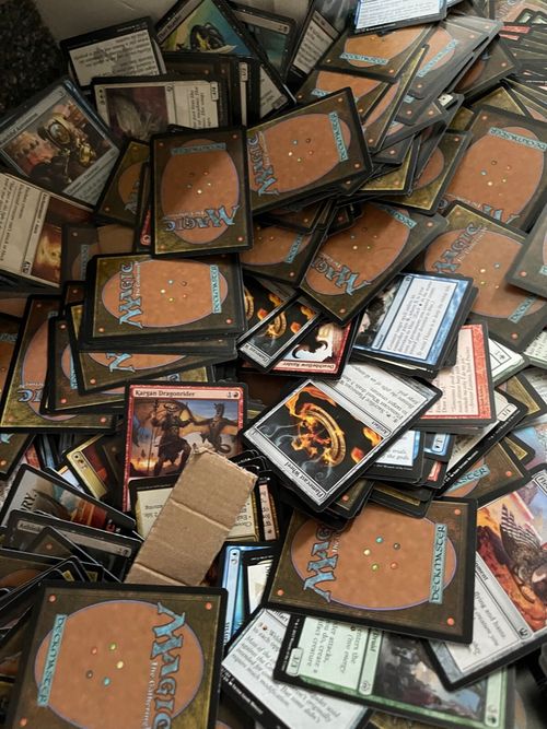 COLLECT BULK JOB LOT  1000 UNSORTED MTG CARDS  MAGIC THE GATHERING  C, U/C HOLOS — image 7