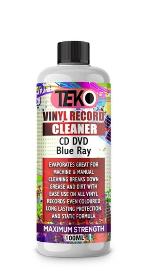 PROFESSIONAL VINYL RECORD CLEANER CD DVD CLEANING FLUID SPRAY/ CAP FAST DELIVERY