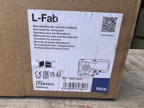 Nice LFAB4024 24v underground motor — image 2