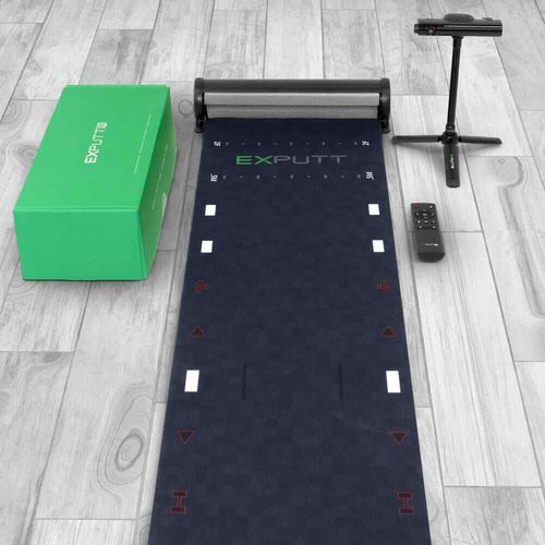 Exputt RG Golf Putting Simulator Practice Putt Trainer Aid Metrics Online Gaming — image 2