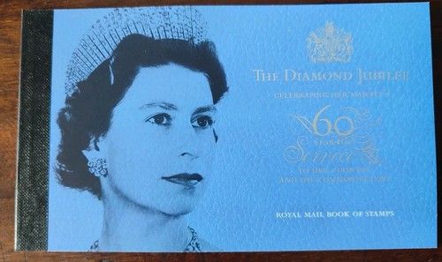 Royal Mail 'The Diamond Jubilee' Prestige Stamp Booklet DY4 Complete MNH 2012