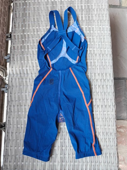 Speedo Fastskin LZR Racer X Open Back Junior Size 28 Swimsuit — image 3