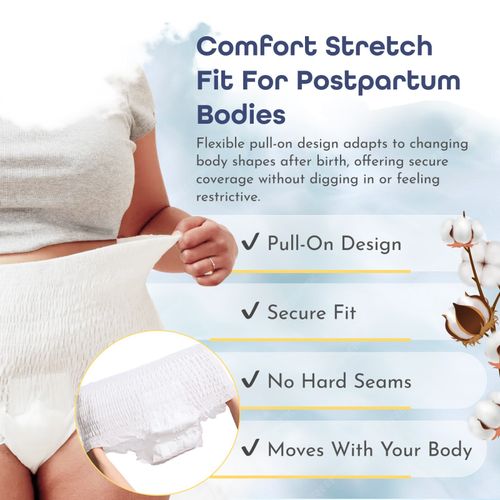 First Days Maternity - Absorbent Underwear - Postpartum Pad/Pants Disposable — image 5