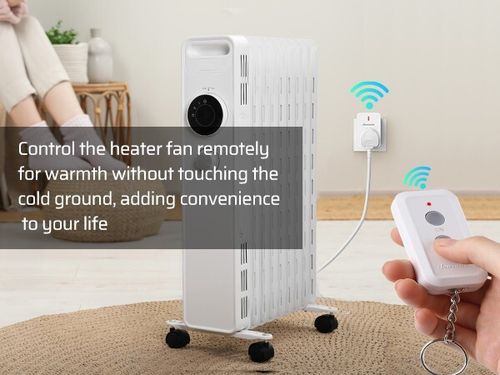 DEWENWILS Remote Control Plug Socket Heavy Duty Wireless Light Switch White — image 9