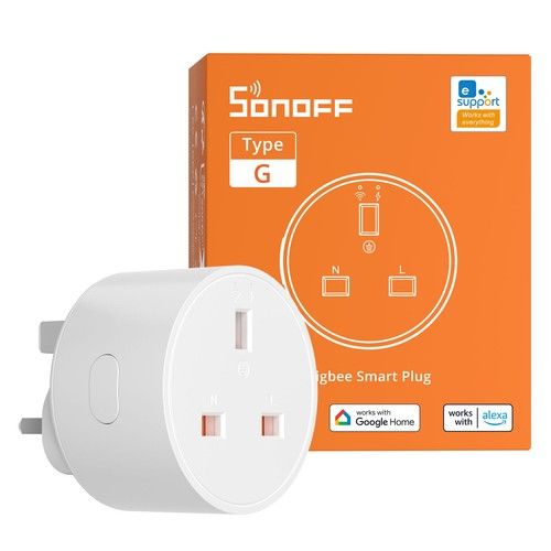 SONOFF S60 13A Smart Plug Zigbee Energy Monitoring Timer Schedule Remote Control