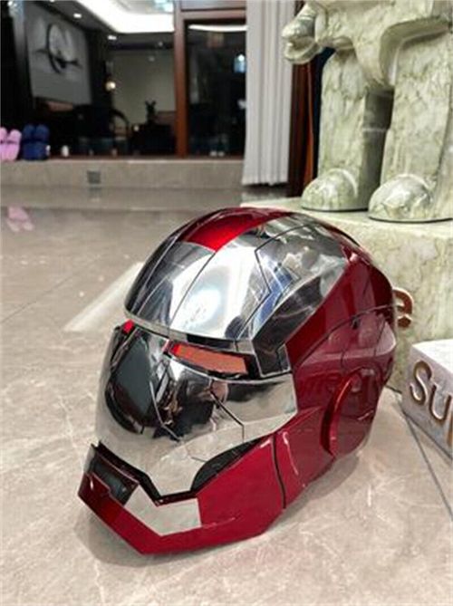 Autoking Iron Man Helmet MK5 1/1 Voice-controlled Mask Transform Cosplay Prop — image 14