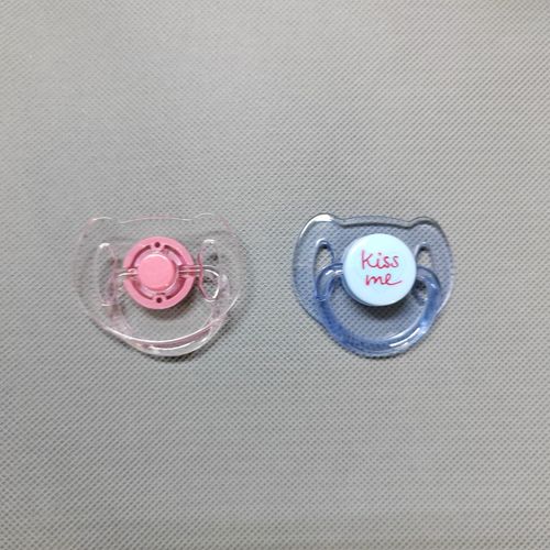 2PC Magnetic Dummy Soother Pacifier for Reborn Baby Dolls Accessory Kit DIY Gift — image 3